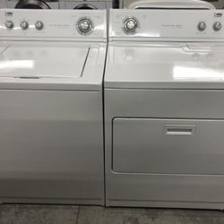 Matching Super Capacity Washer Dryer Set