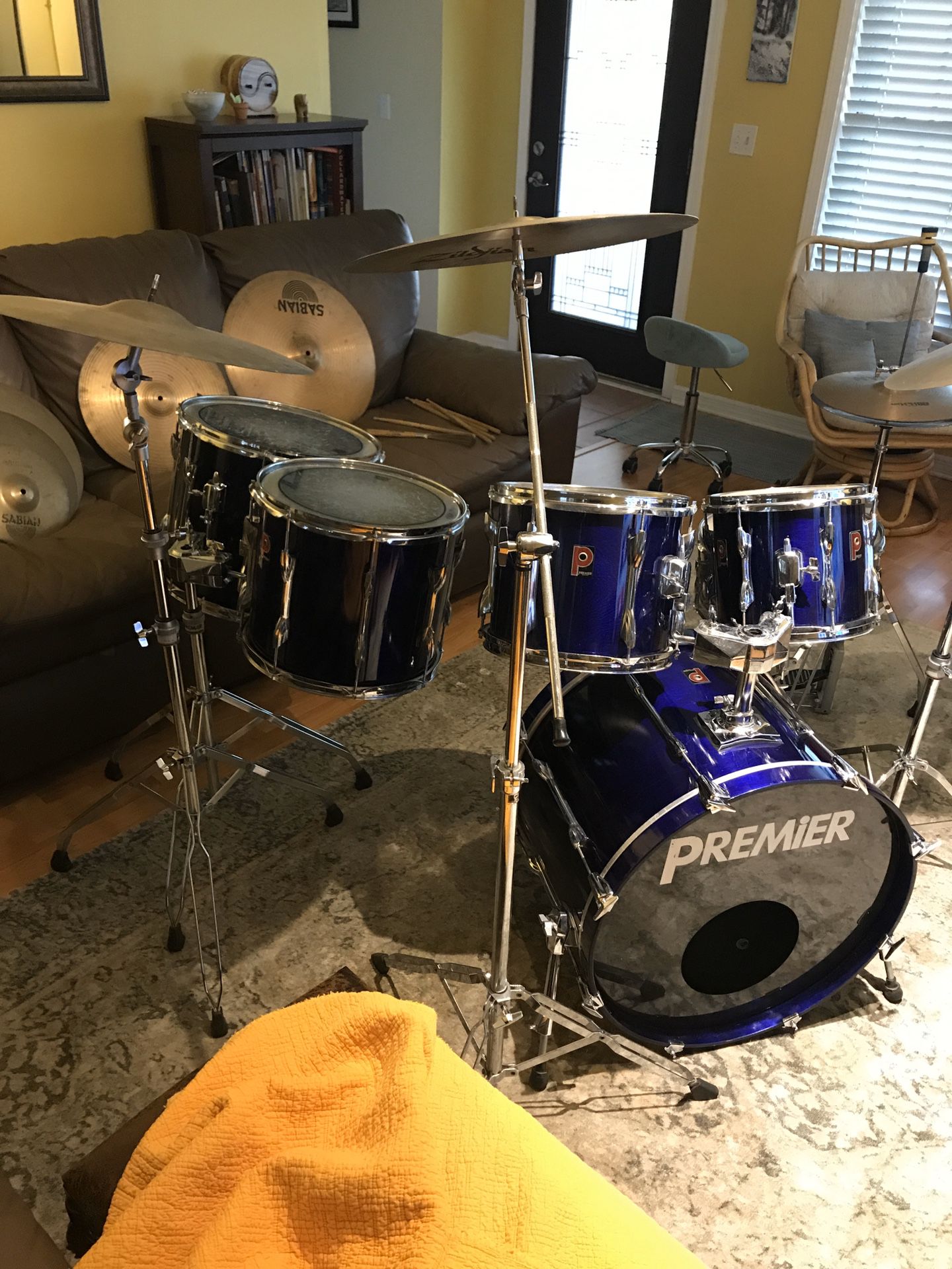 6-piece Premier drum set