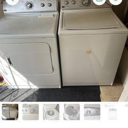 Maytag Commercial Washer And Dryer Set