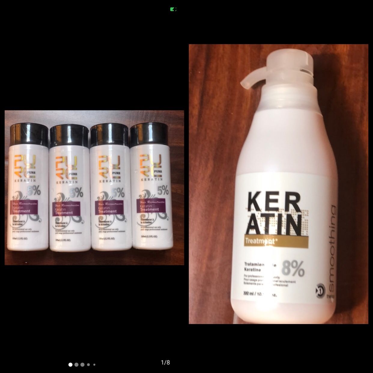 Keratin treatment Hair