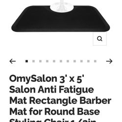 Anti-Fatigue Mat For Stylist.
