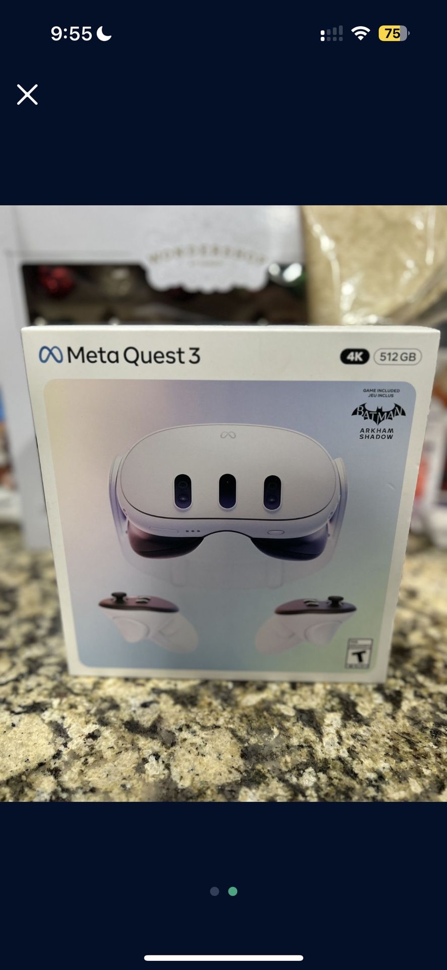 meta quest 3 512gb vr headset brand new