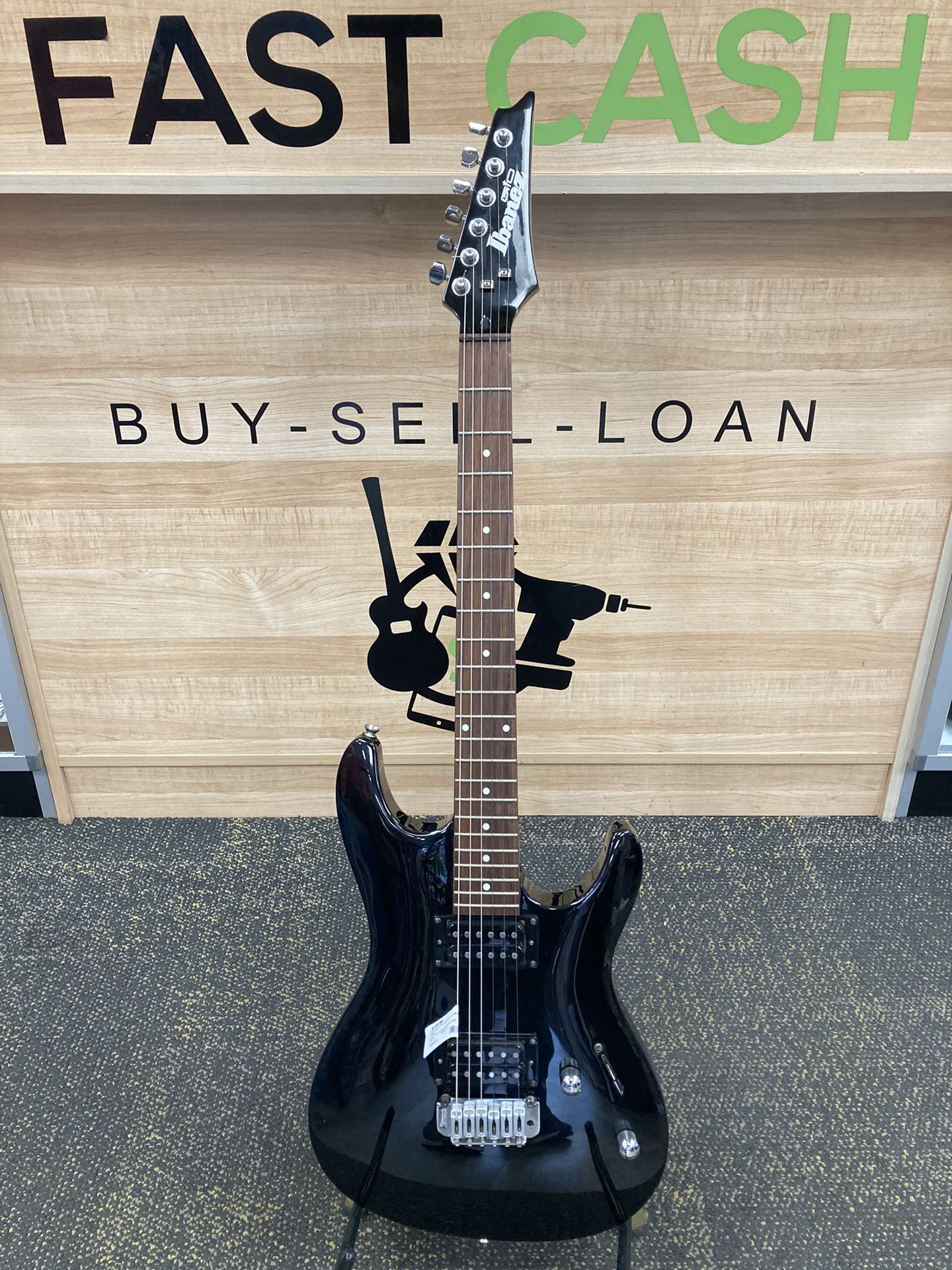 Ibanez GAS 20 Electric Guitar Black Night
