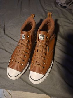 Converse Chuck Taylor All Star Mid Leather Sneakers
