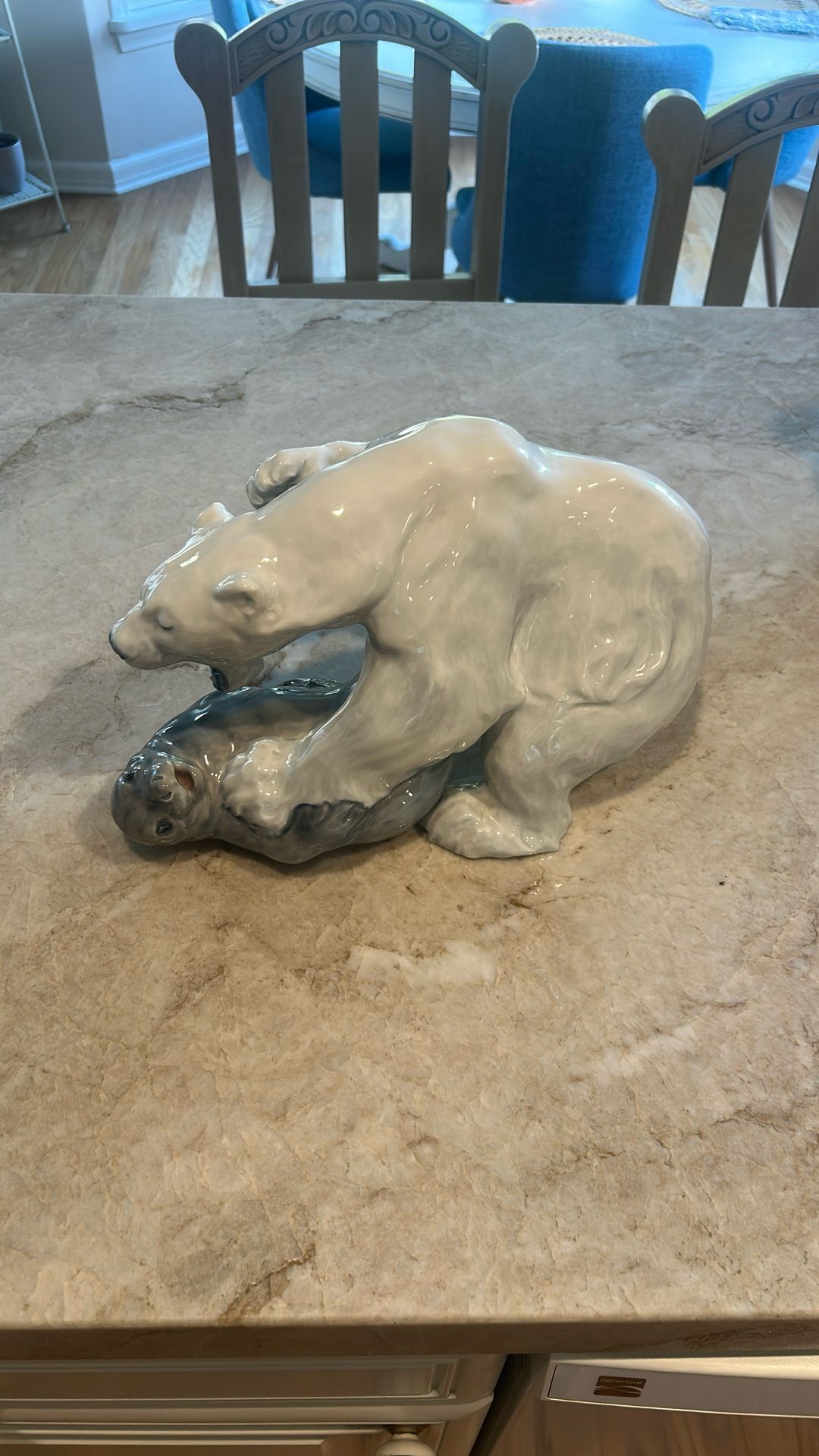 Royal Copenhagen, Polar Bear And Seal Figuring