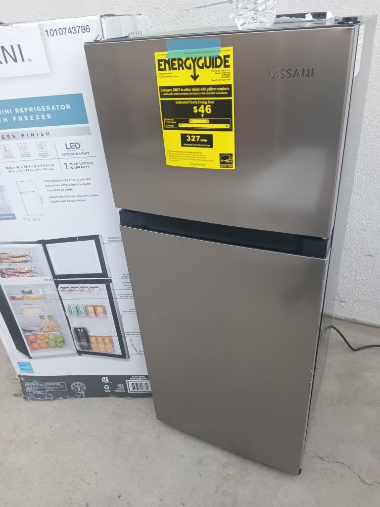 2 Doors Refrigerator