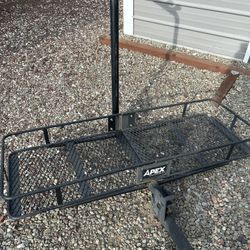 Bike Rack Cargo Rack Combo Trailer Hitch - $100 OBO