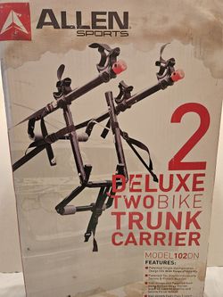 Two Bike Trunk Carrier ● New