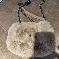 Purse Faux fur **super cute**