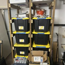 Storage Bin Shelves 