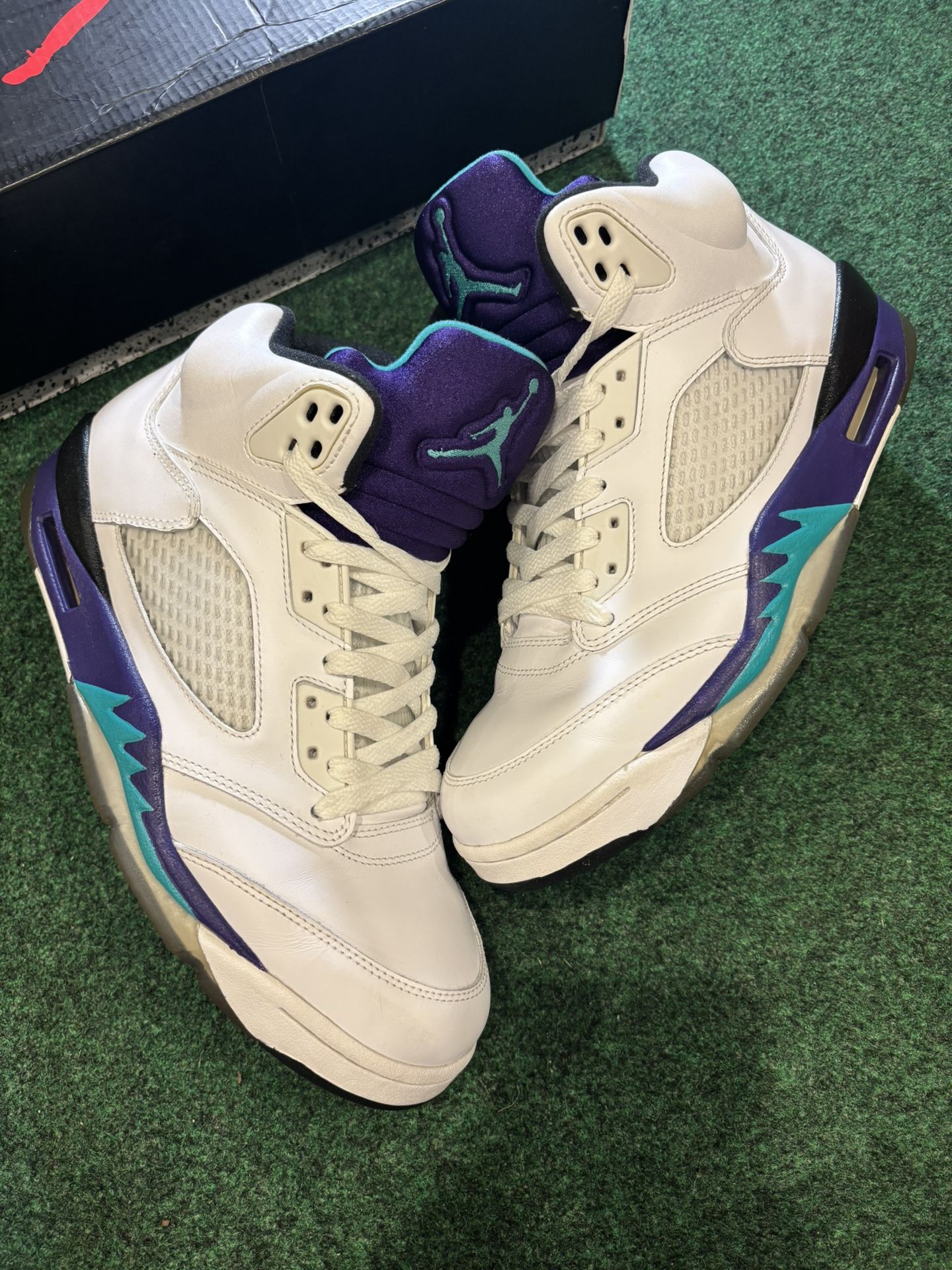 JORDAN 5 GRAPE 2013 SIZE 9 