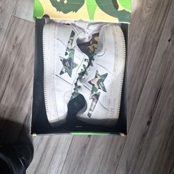 Bapestas Camouflage Green