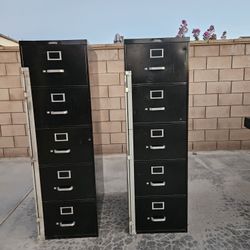 Two Grade Filing Cabinets