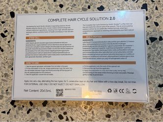 NordicBiolabs COMPLETE HAIR CYCLE SOLUTION 2.0 STEM CELL + MULTI-PEPTIDE