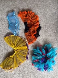 Girls tutus 3/4t