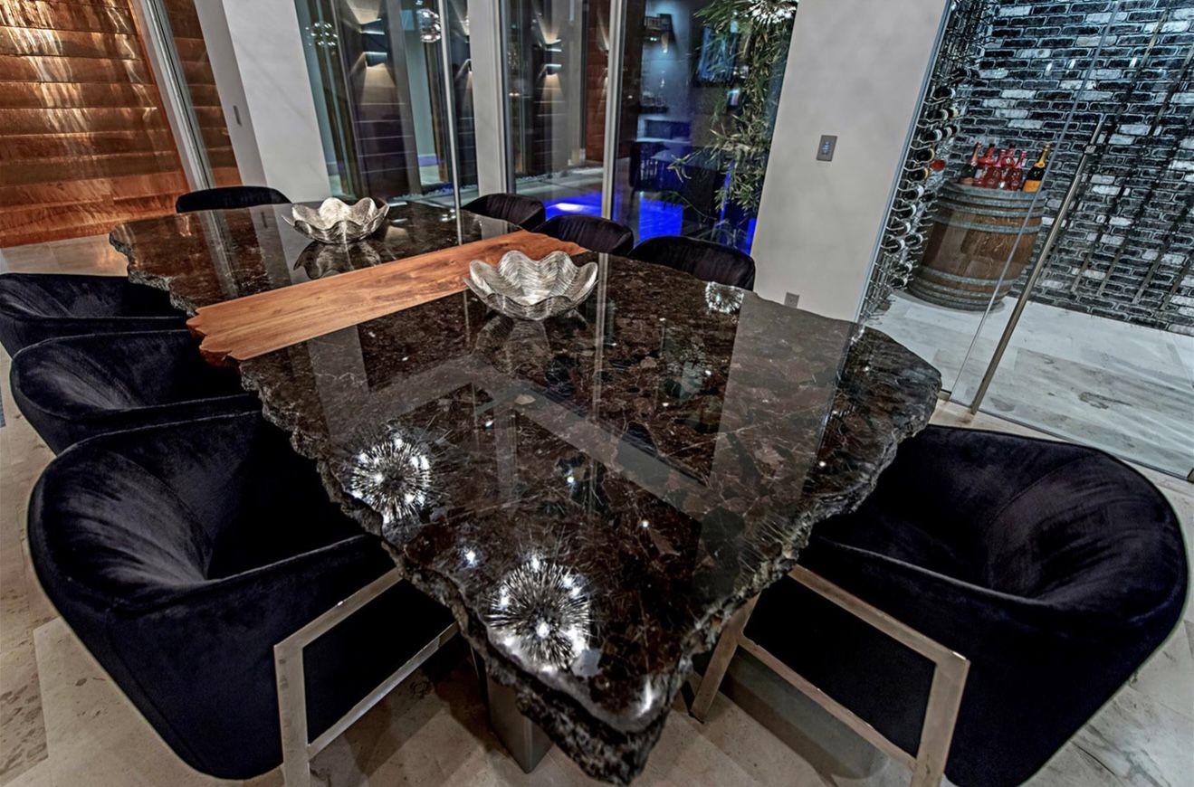 Custom Dining Table & Chairs
