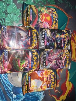 Pokémon Sword & Shield Booster Packs Lot of 6