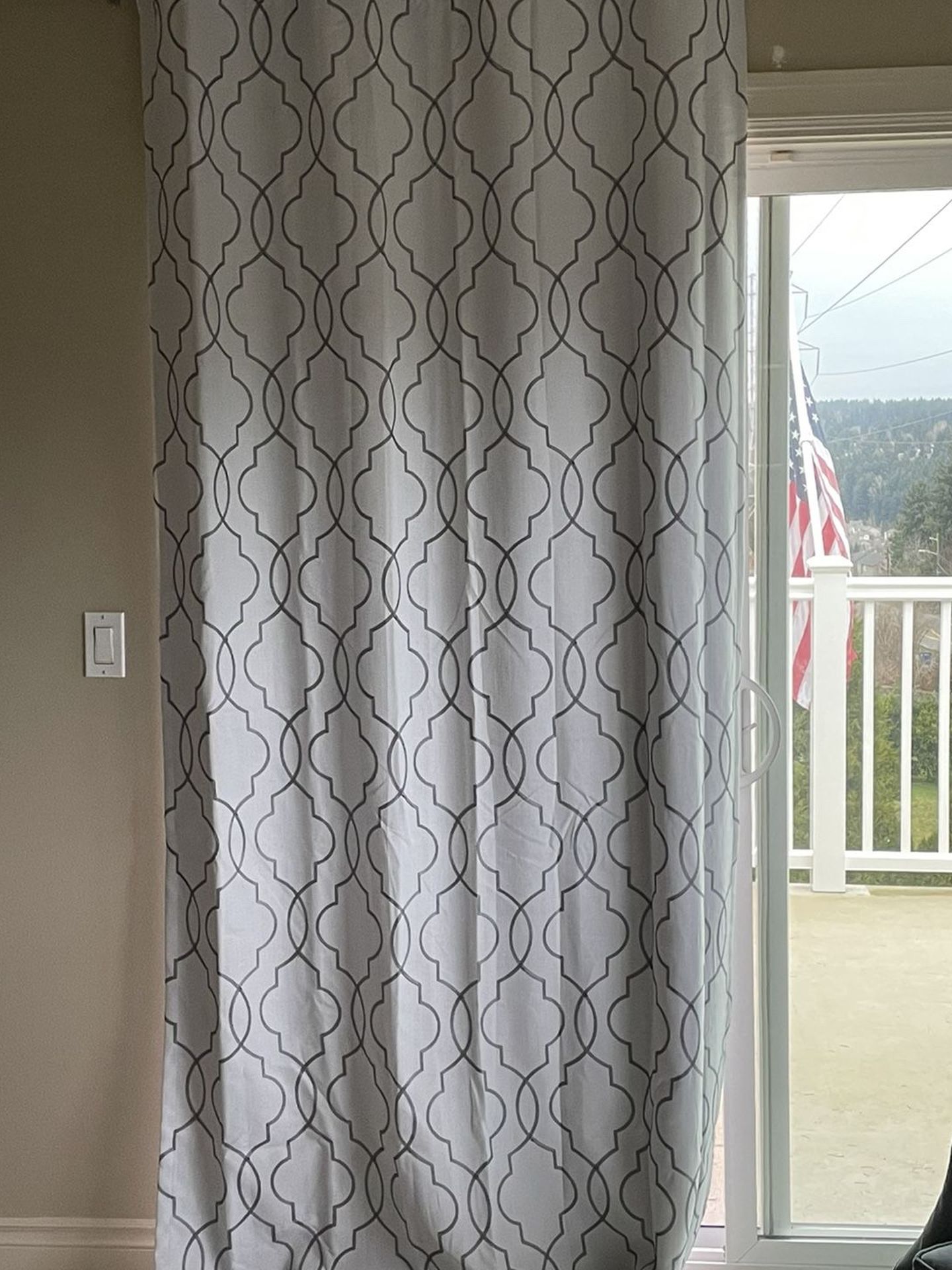 Contemporary Black out Curtains .