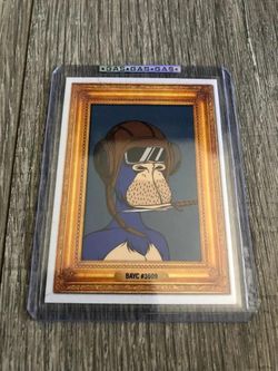 G.A.S. Trading Card Series 2 #8 BAYC #3609 Rookie Card