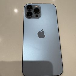 iPhone 13 Pro Max 256gb light blue  (AT&T/ cricket)