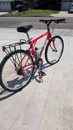 Vintage 1992 GT Outpost All terra  mountain bike in hot lava color