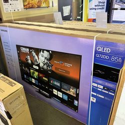 85 Inch Samsung QLED TV 4K smart HDR