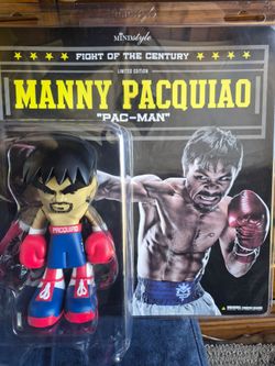 MINDstyle Manny Pacquiao "Pac-Man" 7" Vinyl Figure - Limited Edition (Blue Shorts)
