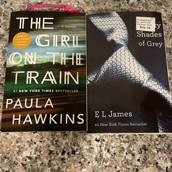 Two Novels The Girl On The Train And Fifty Shades Of Grey