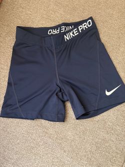 Nike blue shorts, size small