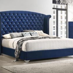 New Bedroom Set Blue 