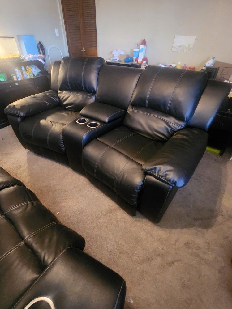 Black Couches