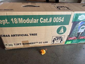 Holiday Time 7.5ft Kennedy CC LED Artificial Christmas Tree
