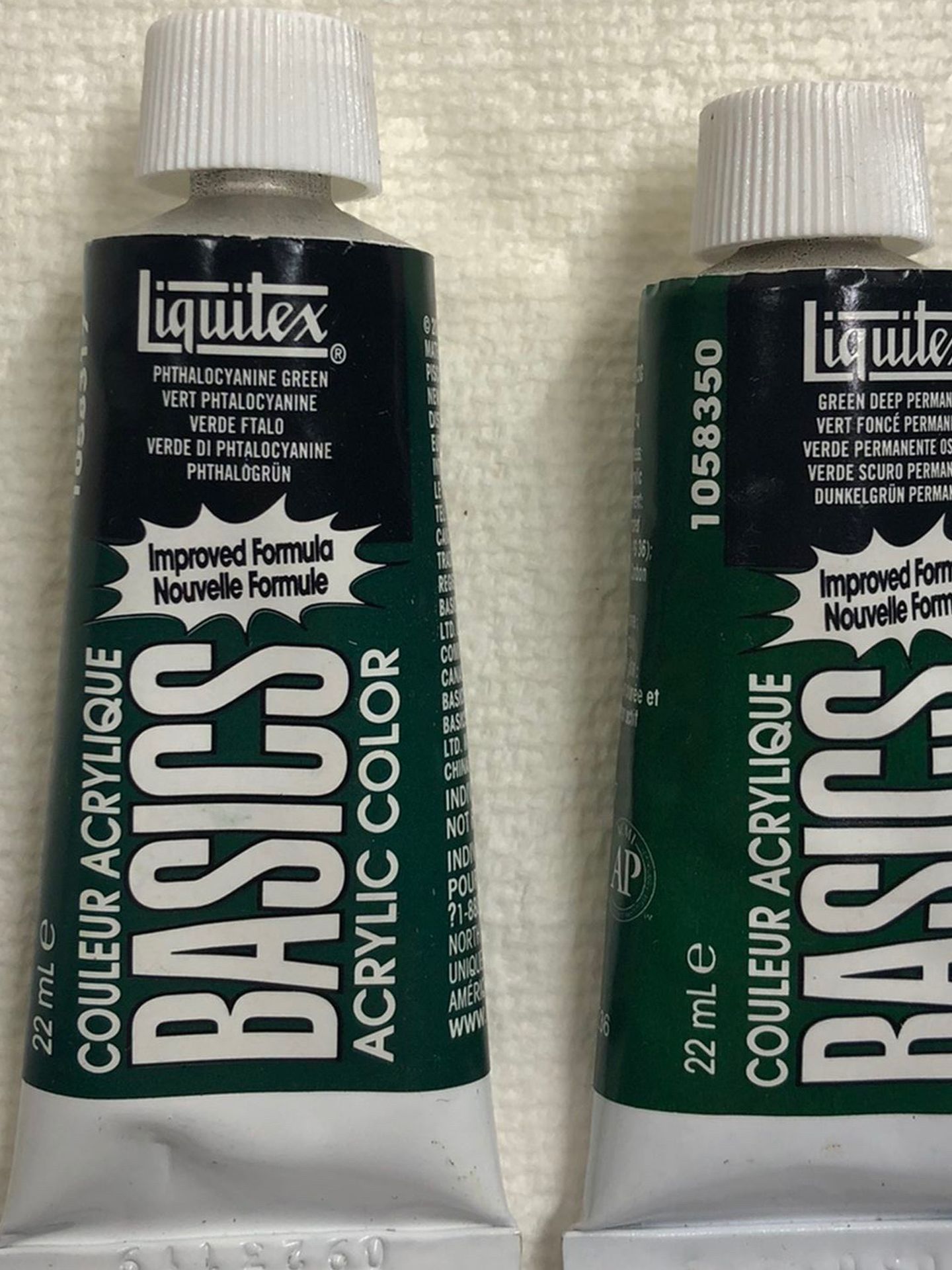 Vintage Liquitex Basics Acrylic Color