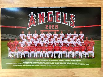 Angels 2027 Schedule & Team Photo Collectible