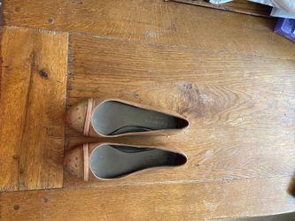 Talbots flats, leather, size 5