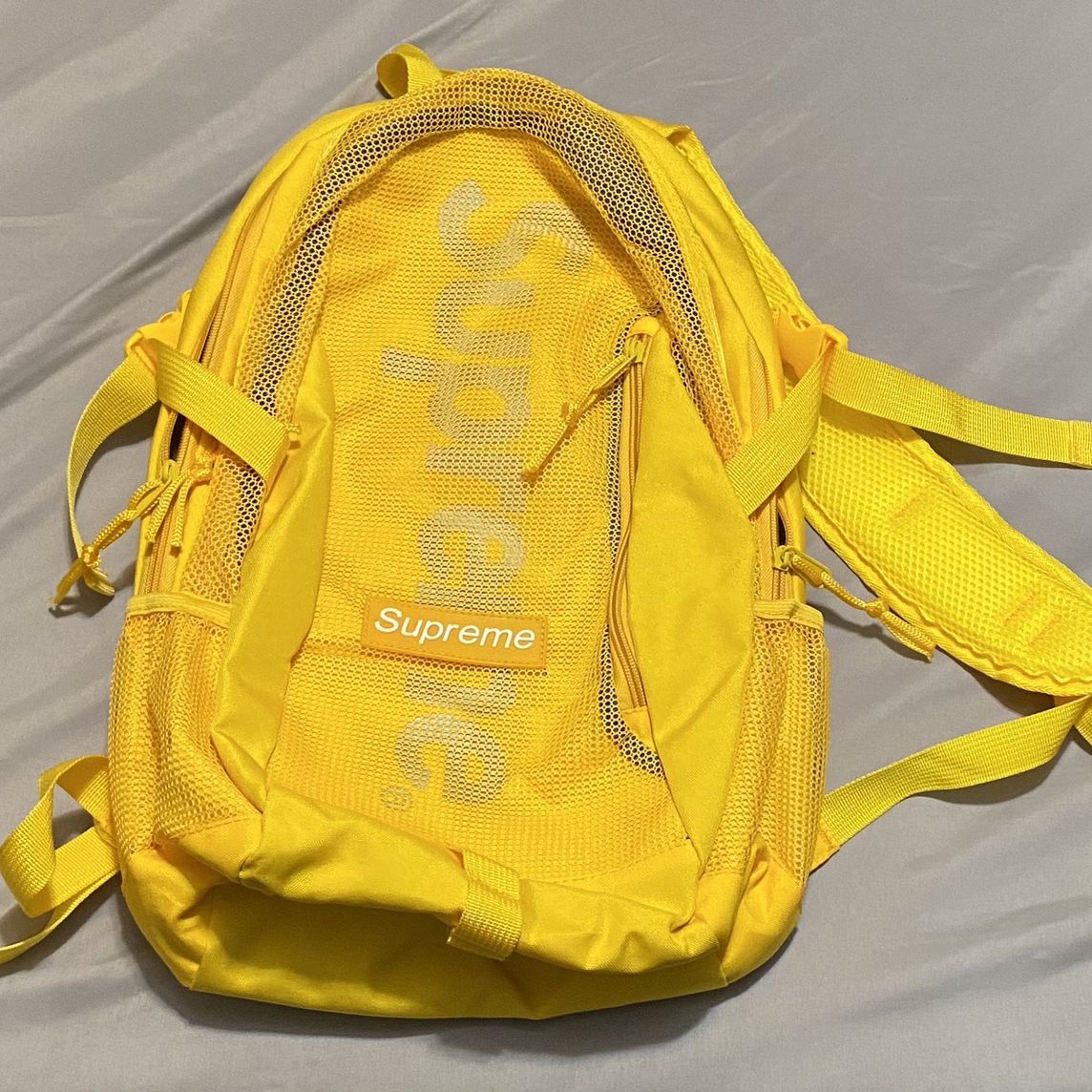 Supreme Backpack (SS20) Gold - Novelship