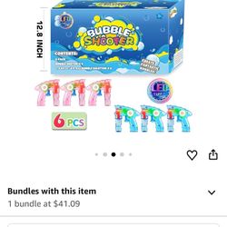 Brand new light up bubble blower