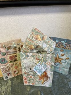 Poshmark Sea Shell Gift bags