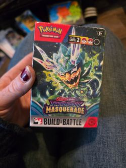 Pokemon Scarlet and Violet Twilight Masquerade Build and Battle booster pack