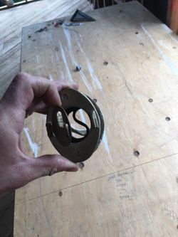 Door peephole 1930s house