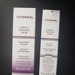 2 COVERGIRL Simply AGELESS SERUM FACE/EYE