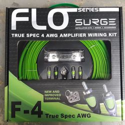 NEW! 4 gauge amplifier wire kit