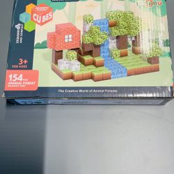 154PCS Magnetic Blocks - Magnetic Building Blocks, Stacking Magnetic Blocks for Kids, Sensory Toy for STEM Montessori for Kids 3+ Boys and Girls Chris