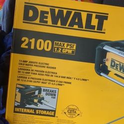 New DeWalt Pressure Washer 