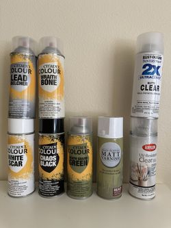 Warhammer Citadel Primer Sprays And Others