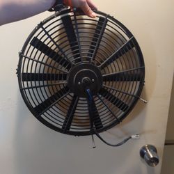 6v Radiator Cooling Fan 16 In.
