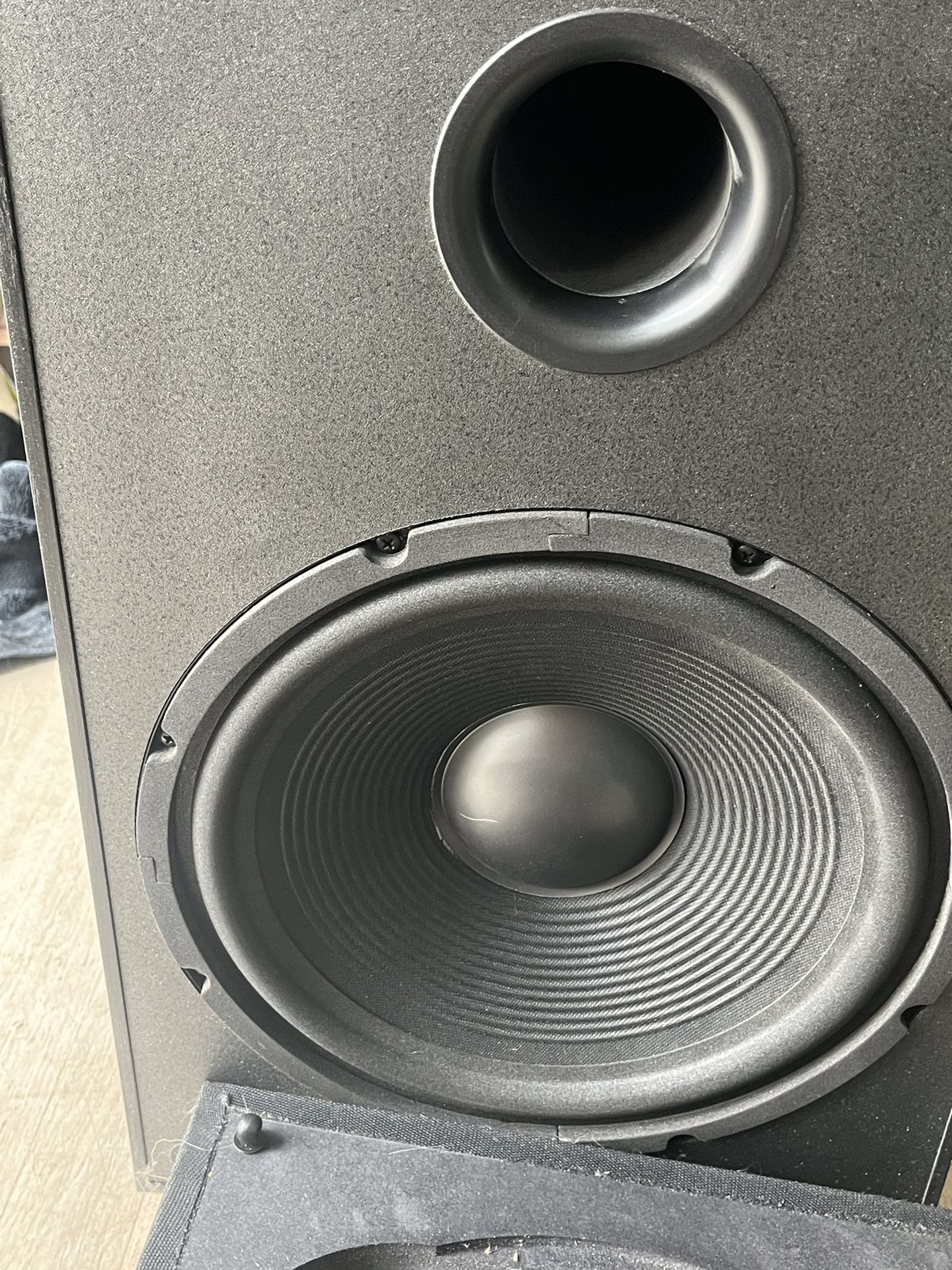 Self Powered Amp For Sale JBL PSW-1200 12" 120w Powered Home Theater System Stereo Subwoofer