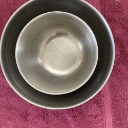 Stainless Steel Mixing Bowls Set Of 2