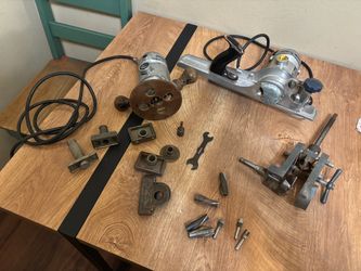 Door planer and jig for lock set