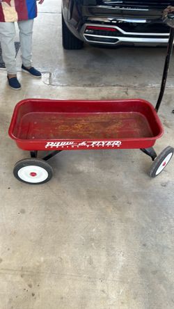 Radio flyer special edition, wagon, Red Radio flyer special edition, wagon, red